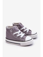 Dětské Vysoké Tenisky Šedá Filemon Dětské Vysoké Tenisky Šedá Filemon