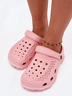 Růžové dámské pěnové pantofle Chodaki Merritt