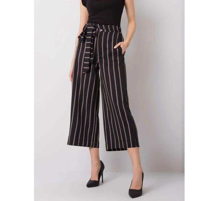 Kalhoty CHA SP 0430.41P černá a béžová