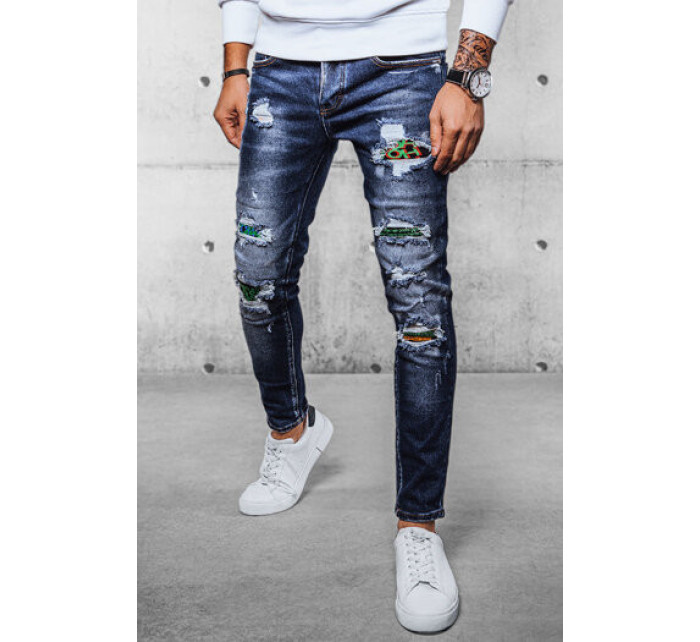 Pánské modré džínové kalhoty Dstreet UX4100