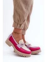 Dámské kožené mokasíny Zazoo , béžová Dámské kožené mokasíny Zazoo , béžová