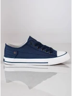 Originální  tenisky modré dámské bez podpatku