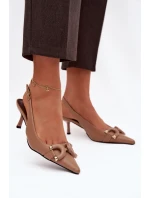 Sandály na podpatku  model 224500 Step in style