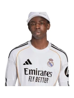 Pánské tričko adidas Real Madrid 25/26 Home s dlouhým rukávem bílé JN8884 pánské