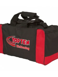 Sportovní taška TOP TEN KICKBOXING 55 x 26 x 26 cm černo-červená TOR-TT 5