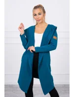 Dlouhá pláštěnka s kapucí, námořní Dlouhá pláštěnka s kapucí, námořní