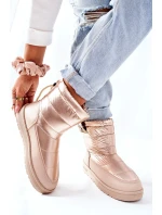 Dámské Sněhule Big Star model 21562603 Béžové - Big Star Shoes