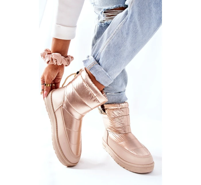 Dámské Sněhule Big Star model 21562603 Béžové - Big Star Shoes