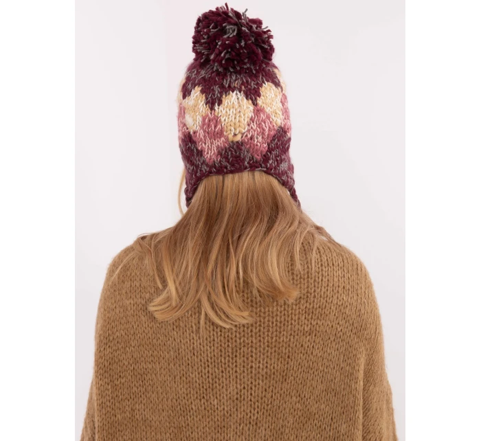 Čepice AT CZ CHA9213.91 bordó