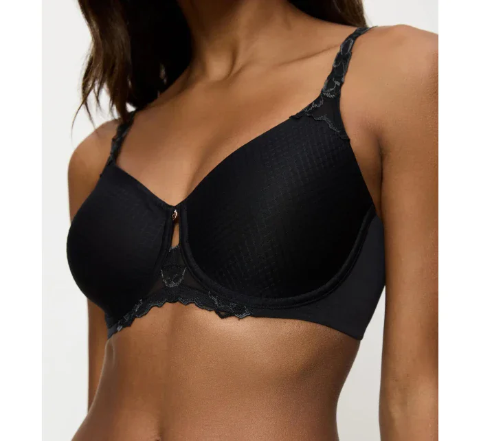 Dámská podprsenka Wild Azalea Florale W01 - BLACK - černá 0004 - TRIUMPH