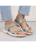 Pohodlné sandály W model 20971957 grey - Rieker