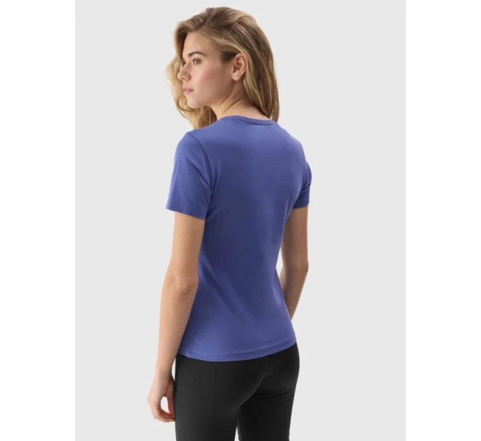 Dámské hladké tričko z organické bavlny 4F Dámské hladké tričko z organické bavlny 4F