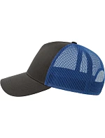 Rapper CottonS 5 panelová Trucker kšiltovka dark model 22450335 - Atlantis Headwear Rapper CottonS 5 panelová Trucker kšiltovka dark model 22450335 - Atlantis Headwear