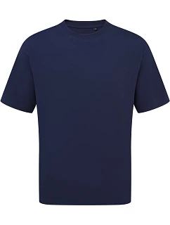 PR 020 Těžké unisex oversize tričko navy model 22461923 - Premier