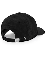 Beechfield B 682 6 panelová kšiltovka "Heritage Cord Cap" 53.0682 black