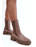 Dámské boty s  hnědé model 21638242 - Laura Messi