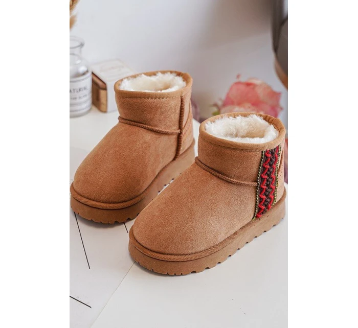 Dětské zateplené sněhule Camel Leonora Dětské zateplené sněhule Camel Leonora