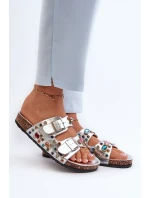 Dámské Žabky S Stříbrné model 21660457 - S.Barski Dámské Žabky S Stříbrné model 21660457 - S.Barski