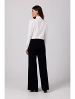 model 18914936 Kalhoty s předním prošíváním černé - BeWear