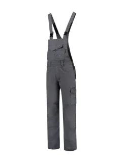 Dungaree Overall Industrial pracovní kalhoty s laclem unisex convoy gray
