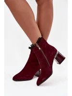 Boty na podpatku  model 221134 Step in style