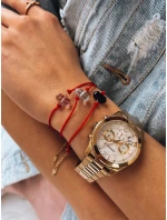 FashionStreet CRISTAL červený náramek LY0057