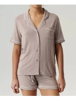 Pyžamo model 20905134 kr/r S2XL dámské rozepínací - Atlantic