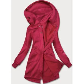 Červená dámská mikina model 17612407 - LHD