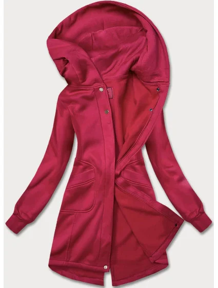 Červená dámská mikina model 17612407 - LHD