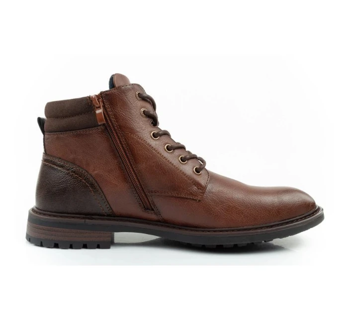 Pánské boty Wrangler George sable boots smart fashion brown