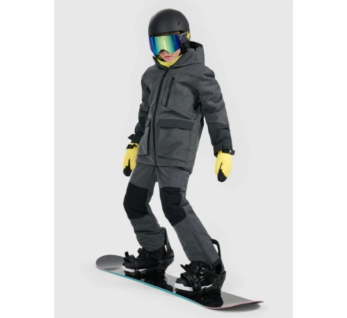 Dětská snowboardová bunda 10000 s membránou 4F 4FJRAW25TTJAU1039-20S