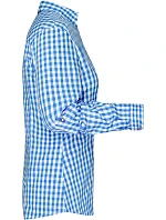 JN Popelínová kostkovaná halenka styl 02.0 royal/white model 22487415 - Daiber JN Popelínová kostkovaná halenka styl 02.0 royal/white model 22487415 - Daiber