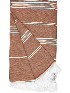 The One Towelling Recycled Hamam Towel Hamam ručník "Recycled" 48.1059 rust orange
