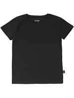 Pure Waste KDTS Dětské tričko z těžké bavlny 74.KDTS black Pure Waste KDTS Dětské tričko z těžké bavlny 74.KDTS black
