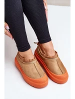 Dámské Sněhule Na Platformě S Svrškem Camel model 21676519 - Boto Dámské Sněhule Na Platformě S Svrškem Camel model 21676519 - Boto