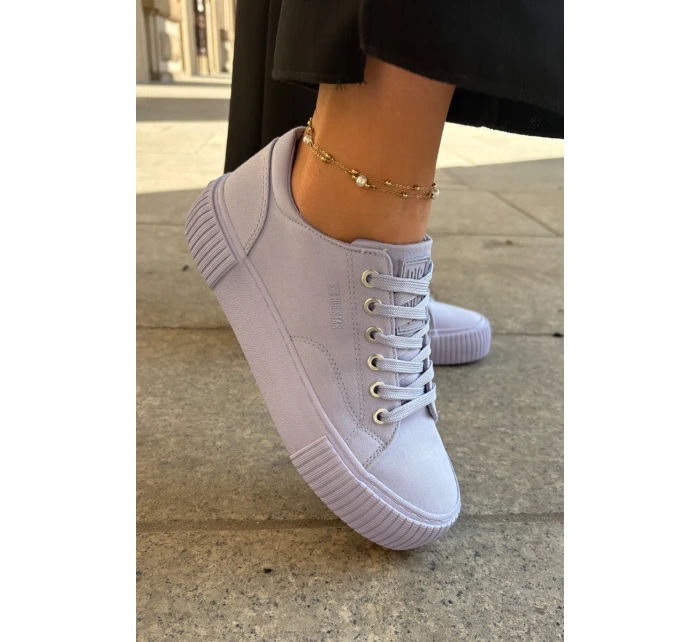 Dámské Textilní Tenisky Big Star RR274406 Fialové