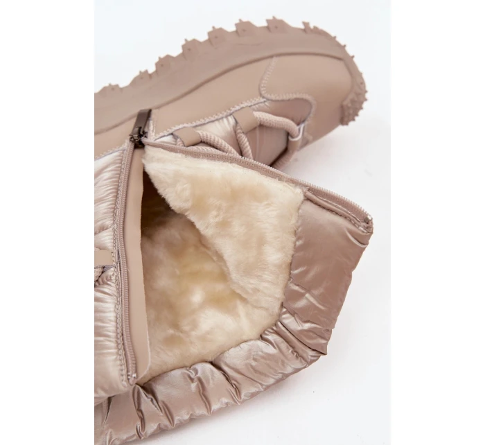 Kožené sněhule na platformě model 21728499 - Lee Cooper