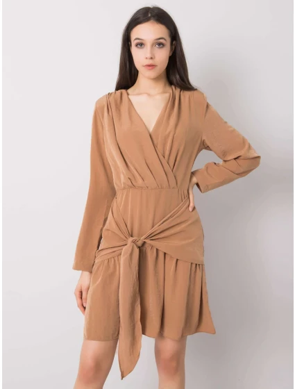 Šaty 322 SK 10099.40 světle hnědá