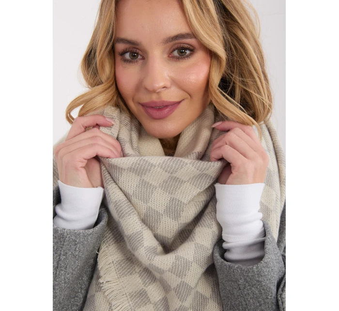 Šála AT SZ 16501.06 ecru