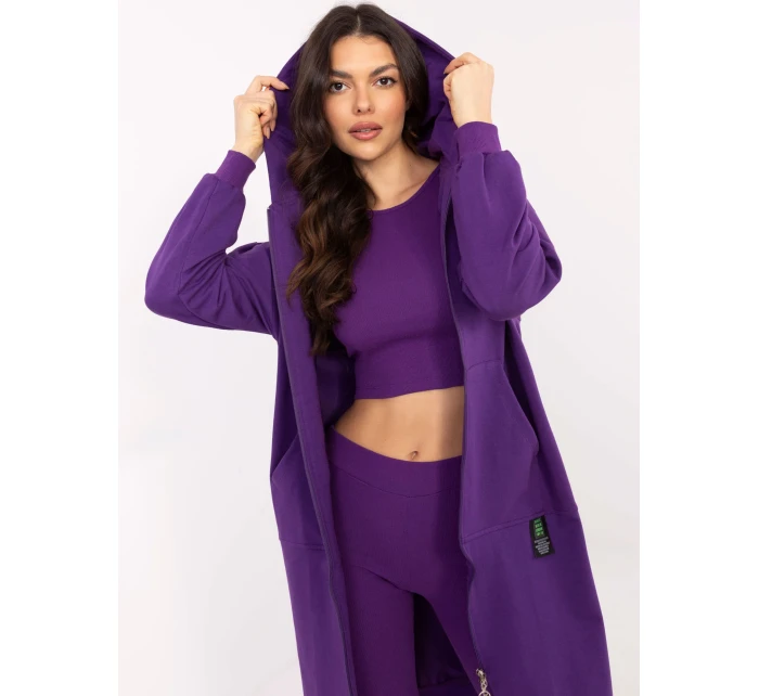 Sada EM KMPL 851.86P tmavě fialová