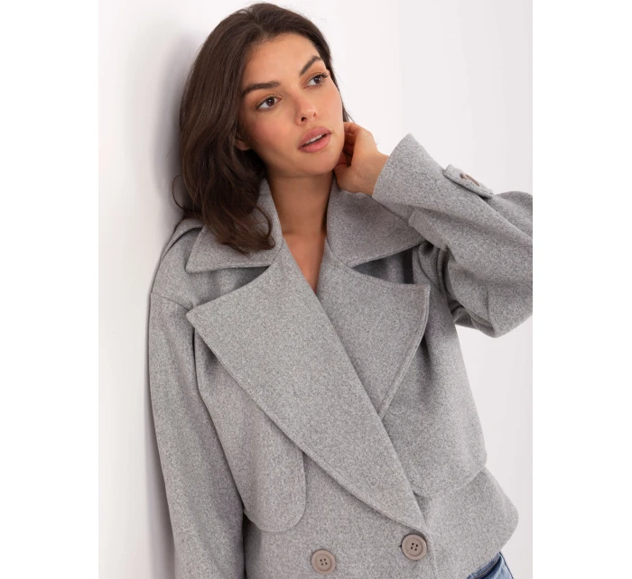 IT KR bunda A9558.62 šedá