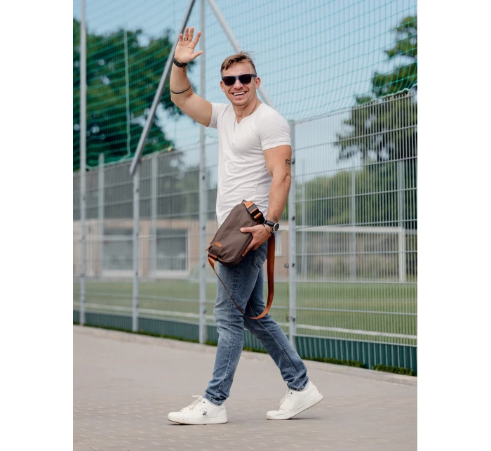 Pánská ledvinka Vuch Inola Brown