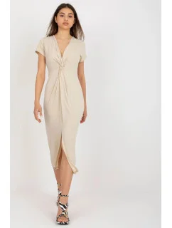 Denní šaty 17302.39 béžové - New Collection