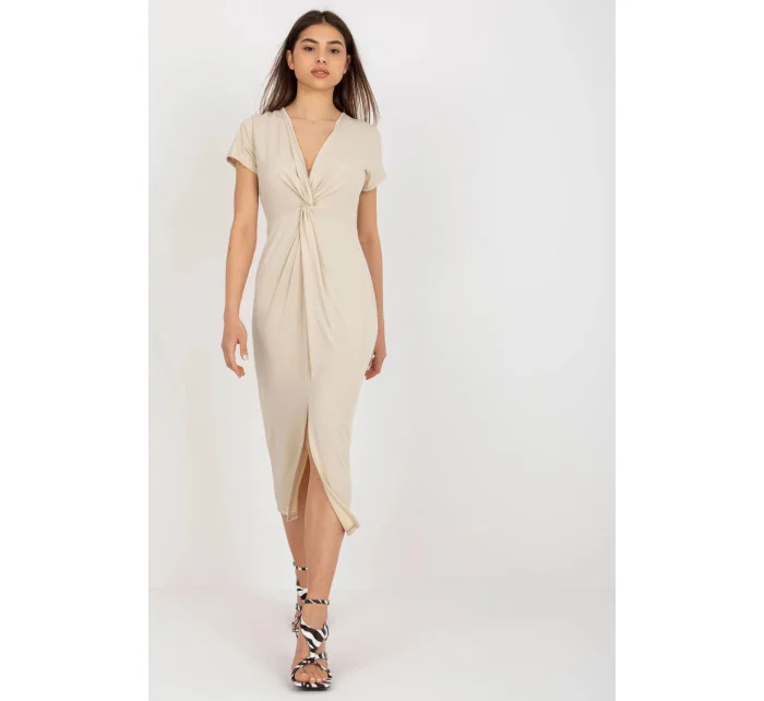 Denní šaty 17302.39 béžové - New Collection