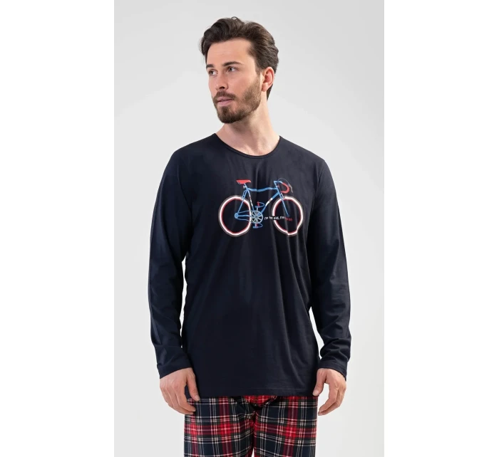 Pánské pyžamo dlouhé Old model 20965966 - Vienetta MAN