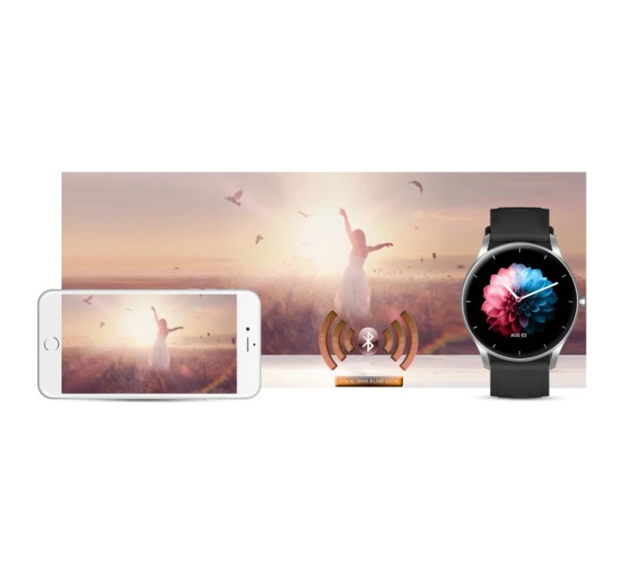 Chytré hodinky model 21805003 - Gravity