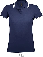 SOL'S Pasadena Women Dámské piqué polo model 22521933 french navy/white SOL'S Pasadena Women Dámské piqué polo model 22521933 french navy/white