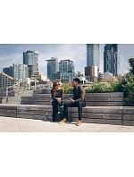 Cutter & Buck Oakville Women Dámský pletený svetr 68.5417 grey melange Cutter & Buck Oakville Women Dámský pletený svetr 68.5417 grey melange