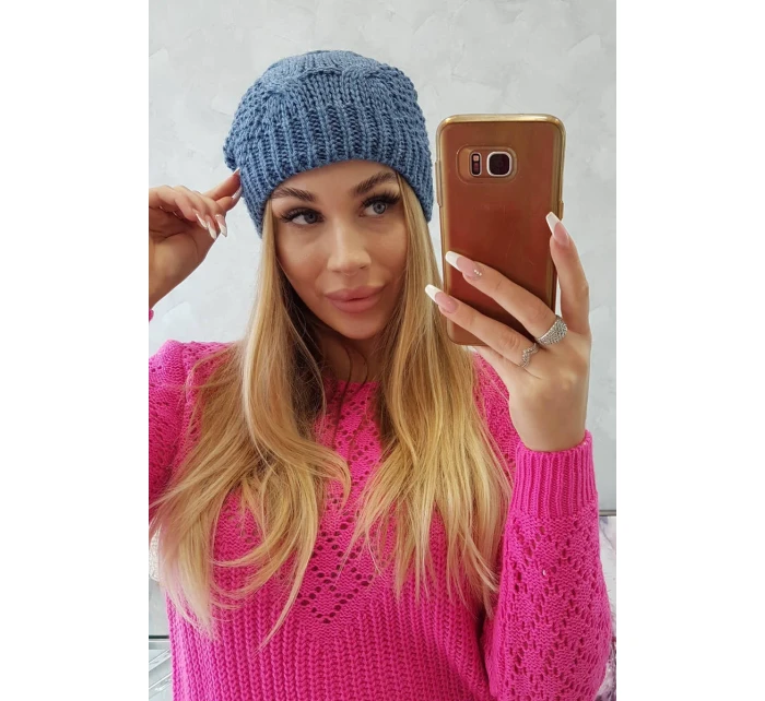 Sandra K210 denimová fleecová čepice Sandra K210 denimová fleecová čepice