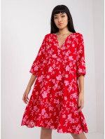 Dámské šaty-D73771M30214C-červené